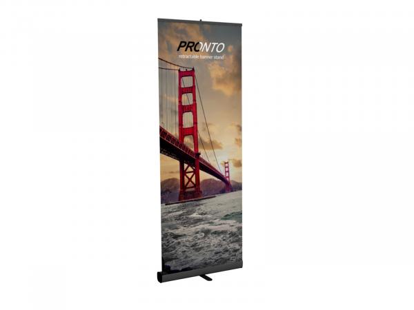 PRONTO Retractable Banner Stand - Black