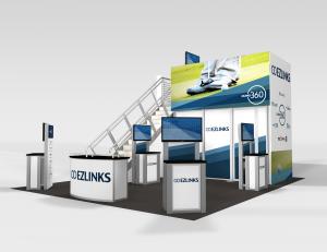 RE-9073 Ezlinks Trade Show Rental Exhibit -- Image 1