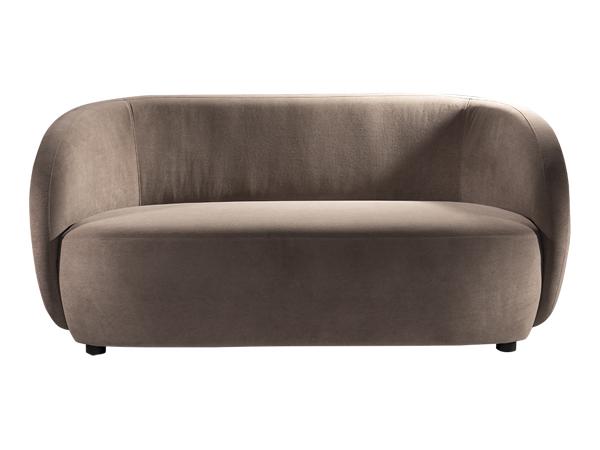 Monroe Loveseat, Front (CESS-133) -- Trade Show Rental Furniture 