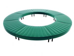 Endless Closed Circle Ottoman