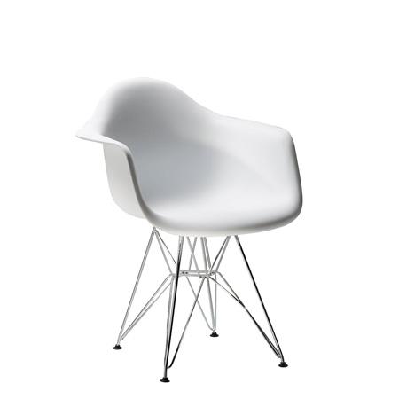 CEGS-027 | Pasadena Chair White -- Trade Show Furniture Rental