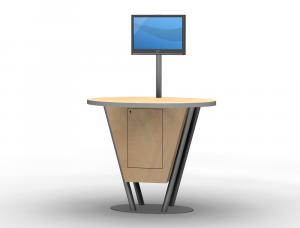 MOD-1180 Trade Show Workstation or Kiosk