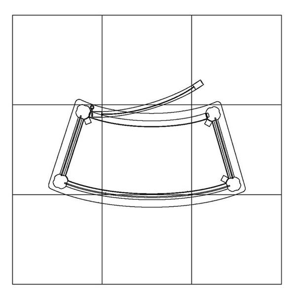 ECO-30C Sustainable Pedestal - Plan View