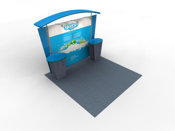 VK-1310 Trade Show Exhibit with Silicone Edge Graphics (SEG) -- Image 2