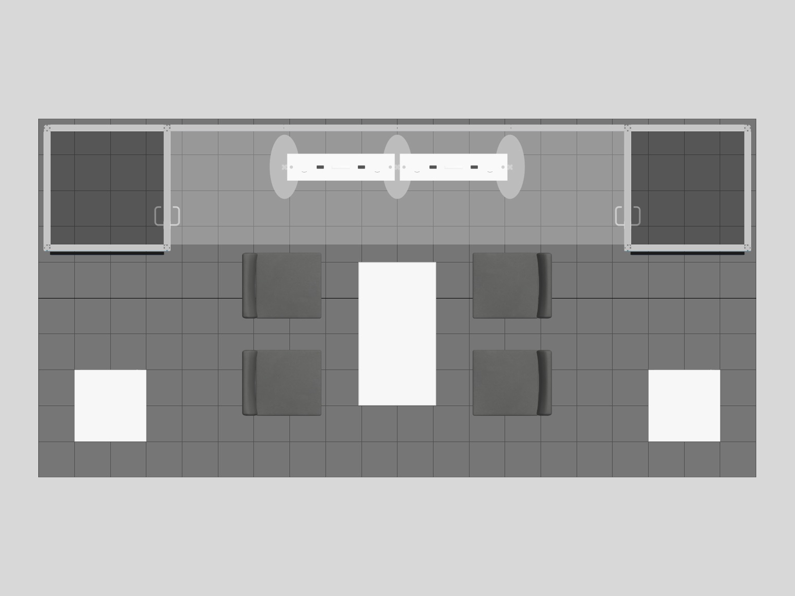 GK-2988 Trade Show Rental Exhibit -- Plan View