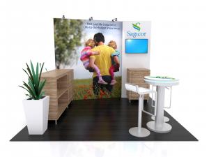 GK-1010 Gravitee Modular Inline Exhibit -- View 2